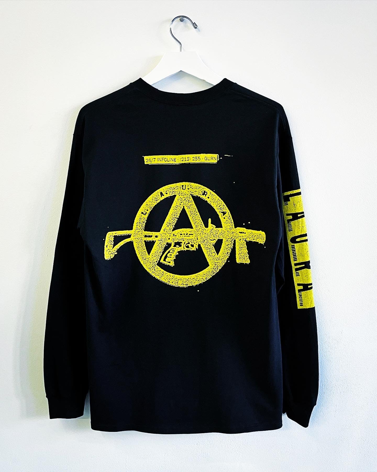 L.A.U.R.A. Classic Anarchy Logo Longsleeve